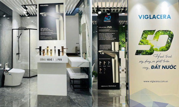 Viglacera’s breakthrough in PVD-coated faucets: A New Premium Line in the Eco-friendly Building materials ecosystem